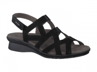 Chaussure mephisto sandales modele pamela nubuck noir